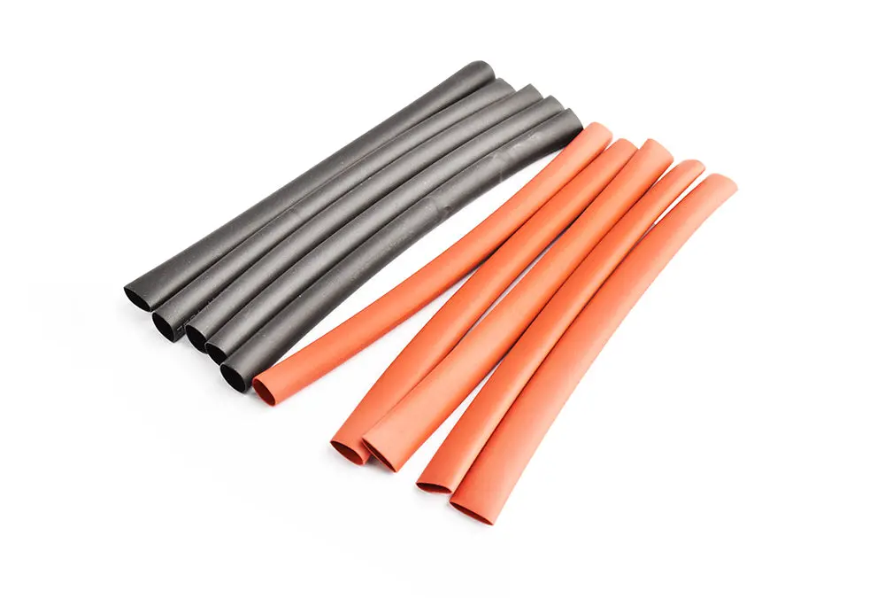 Tornado 5Mmd Heat Shrink Red & Black 10Cm 5Pcs/Ea - Trc-1502-5 1