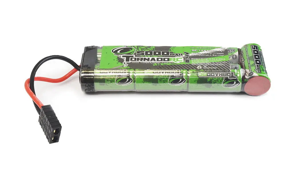 Tornado 5000Mah 8.4V Flat Nimh Battery - Trc-5000F-7C-Trx 1