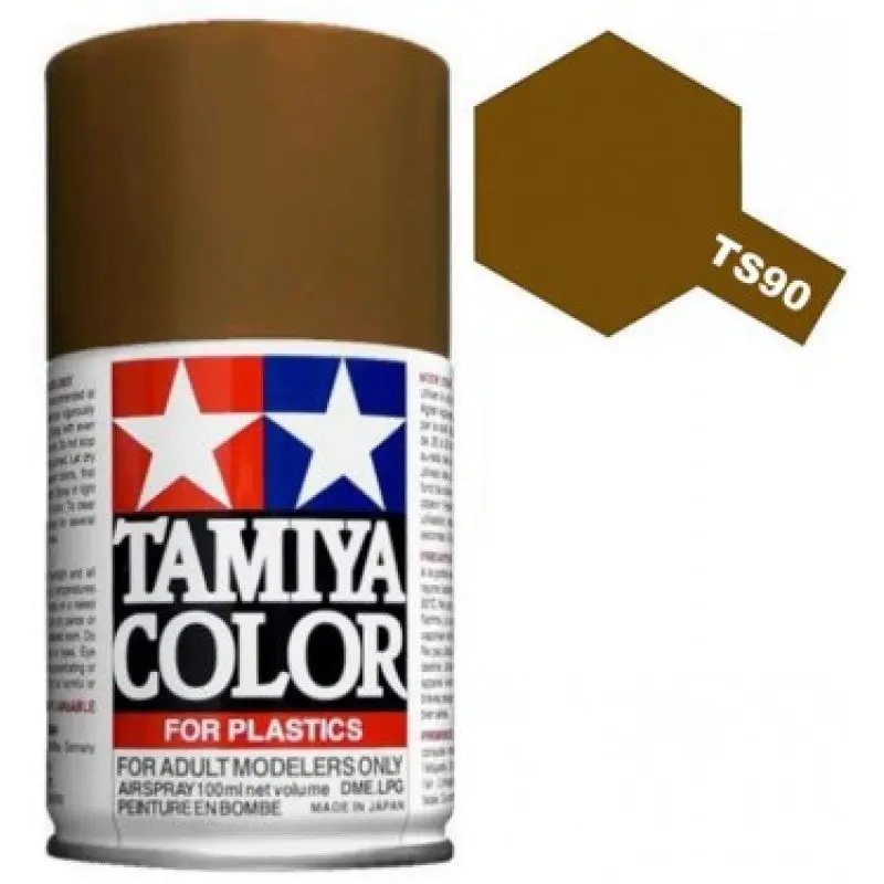 Tamiya Ts-90 Jgsdf Flat Brown Matt Spray 100Ml - 85090 1