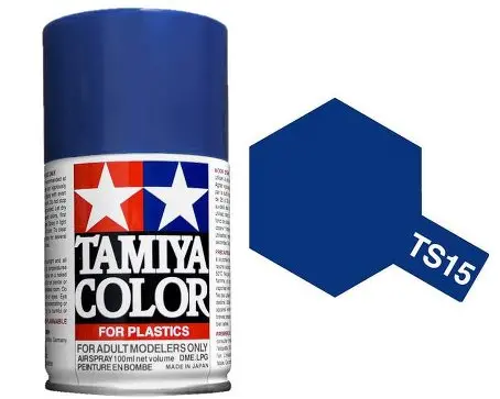 Tamiya Ts-15 Blue Gloss Spray 100Ml - 85015 1