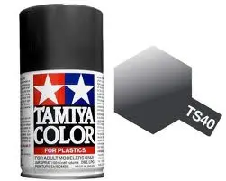 Tamiya Ts-40 Metallic Black Gloss Spray 100Ml - 85040 1