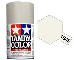 Tamiya Ts-45 Pearl White Gloss Spray 100Ml - 85045 1