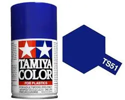 Tamiya Ts-51 Racing Blue Gloss Spray 100Ml - 85051 1