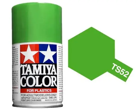 Tamiya Ts-52 Candy Lime Green Gloss Spray 100Ml - 85052 1
