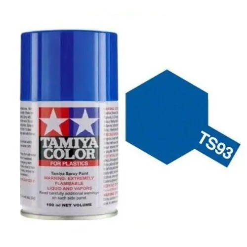Tamiya Ts-93 Pure Blue Gloss Spray 100Ml - 85093 1
