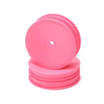 1/10Th 2Wd Front Slim Wheel Pink 1Pr 1