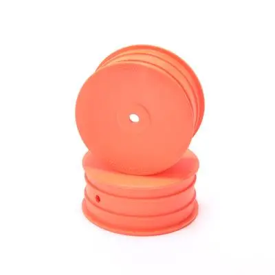 1/10Th 4Wd Front Wheel 1Pr Orange 1