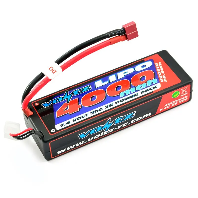 Lipo Stick Battery Pack Hard Case 4000Mah 7.4V 30C 1