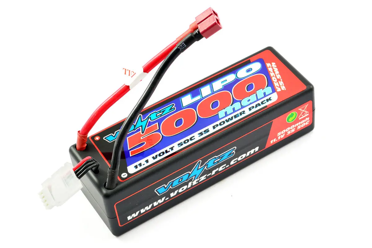 5000Mah Hard Case 11.1V 50C 3S Lipo Battery Stick Pack 1