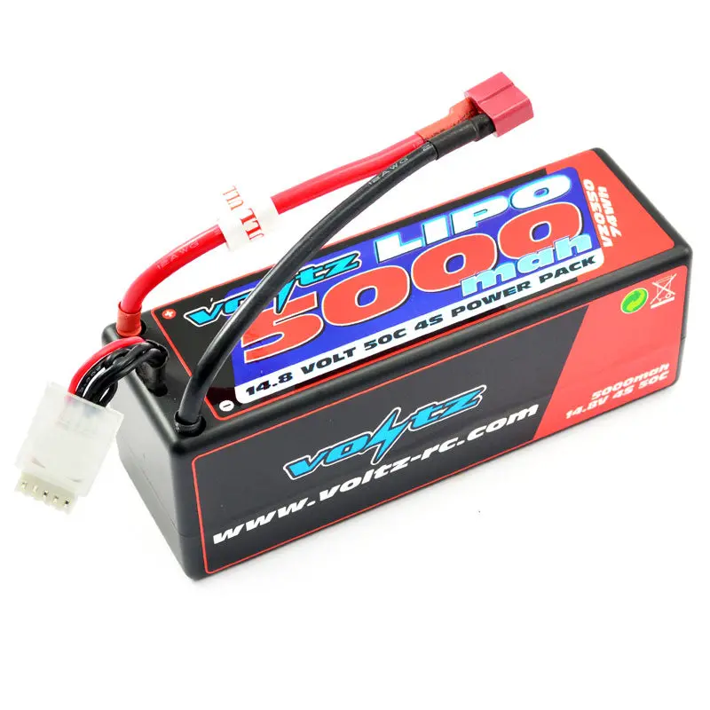5000Mah Hard Case 14.8V 50C Lipo Battery 1