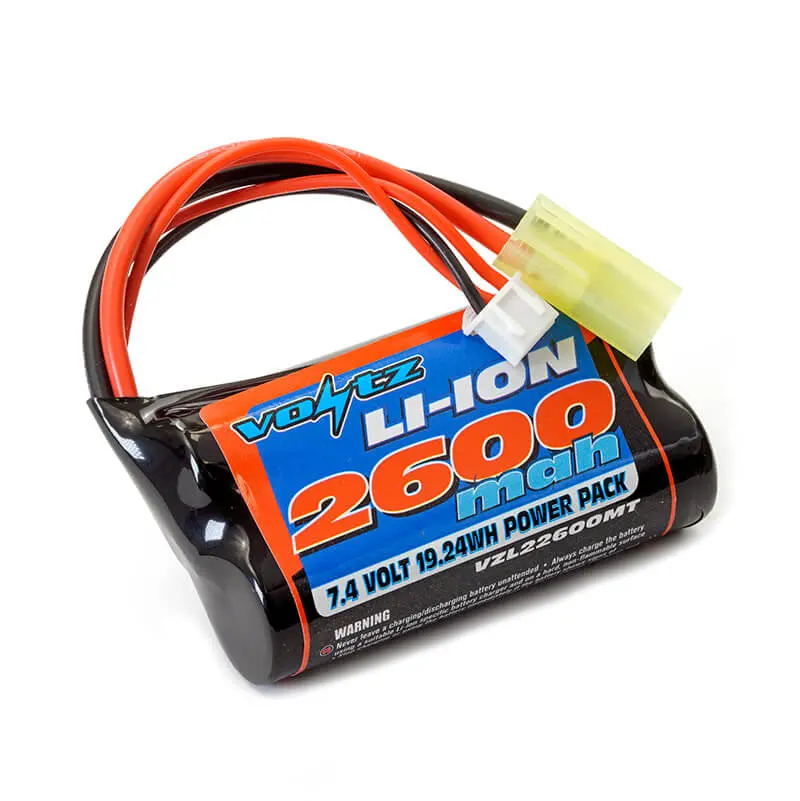 Li-Ion 7.4V 2600Mah Battery With Mini Tamiya Plug 1