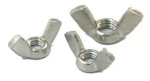 Wing Nut, M4, Nylon (2Pcs) Gf-0304-001 1