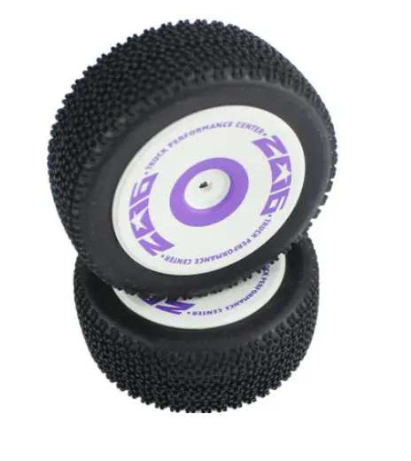 Wltoys Rr Purple Wheel & Tyre Assembly Suit Wl124019/ 124018/ 144001 - Wl124019-1827 1