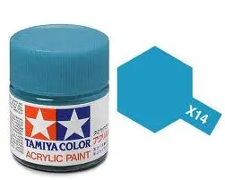 Tamiya X-14 Sky Blue Mini Acrylic 10Ml - 81514 1