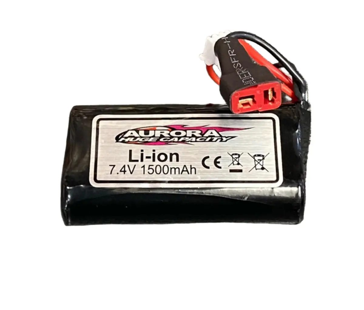 Trc 1:12 1500Mah 7.4V Li-Ion Battery W/ Deans Suit Mt12/ Dt12 V.2 - X15-Dj02 1