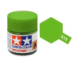 Tamiya X-15 Light Green Mini Acrylic 10Ml - 81515 1