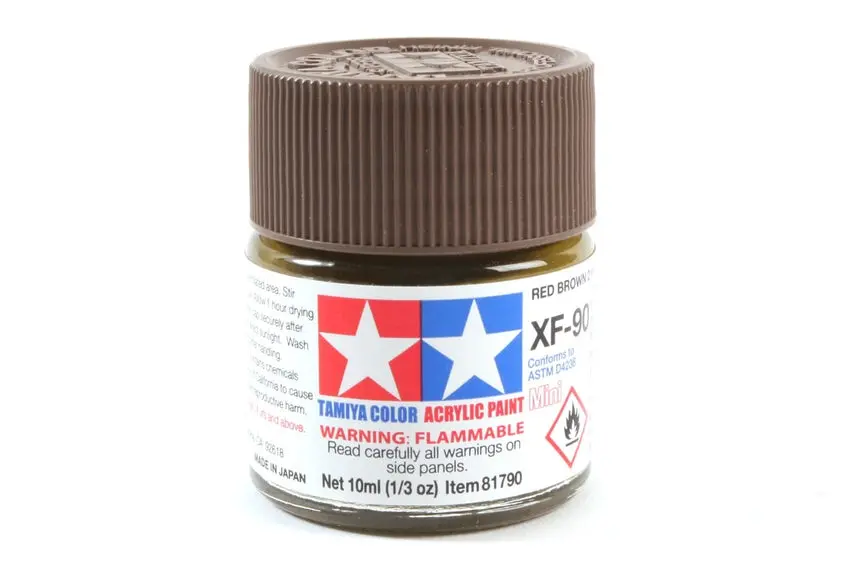 Tamiya Xf-90 Red Brown 2 Mini Acrylic 10Ml - 81790 1