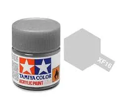 Tamiya Xf-16 Flat Aluminium Mini Acrylic 10Ml - 81716 1