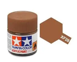 Tamiya Xf-28 Dark Copper Mini Acrylic 10Ml - 81728 1