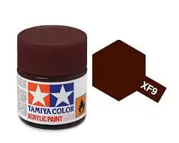 Tamiya Xf-9 Hull Red Mini Acrylic 10Ml - 81709 1