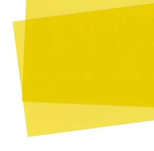 Evergreen .25X150x300mm Yellow Styrene Sheet 2Pcs - Eg9904 1