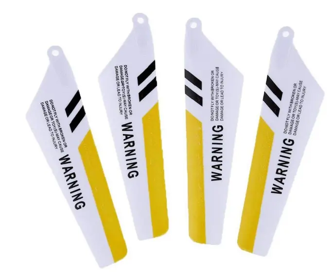 Syma S107h Yellow Main Blade Set 2Xcw 2Xccw - Sym-S107g-03A 1
