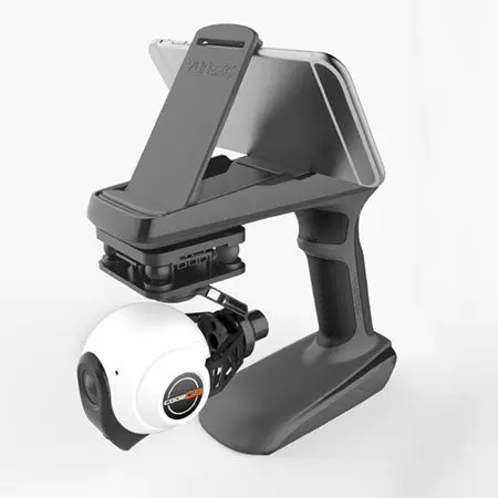 Yuneec Pro Action Steady Grip For Cg02-Gb Camera - Yuncgostg100 1