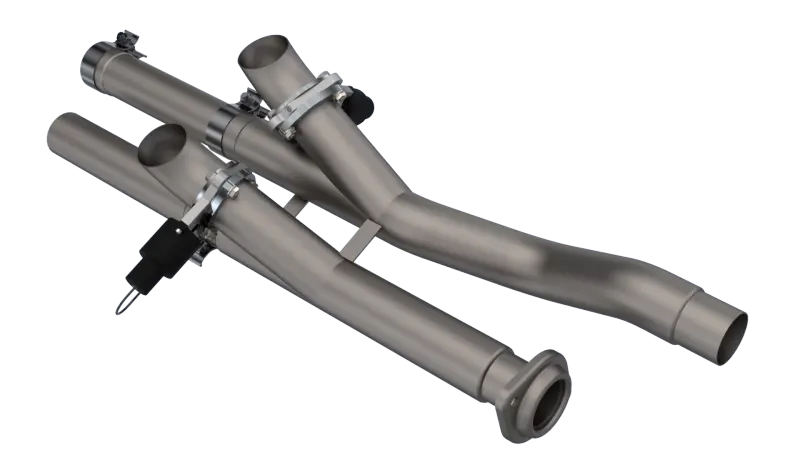 Qtp 17-18 Ford Raptor Ec/Cc 2.5In 304Ss Aggressor Cutout Dual Mid Pipes 1
