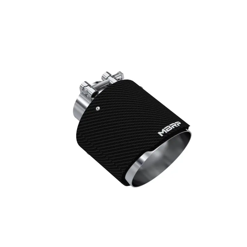 Mbrp Universal Carbon Fiber Tip 2.5In Id / 5In Od Out / 6.5In Length Angle Cut Dual Wall 1