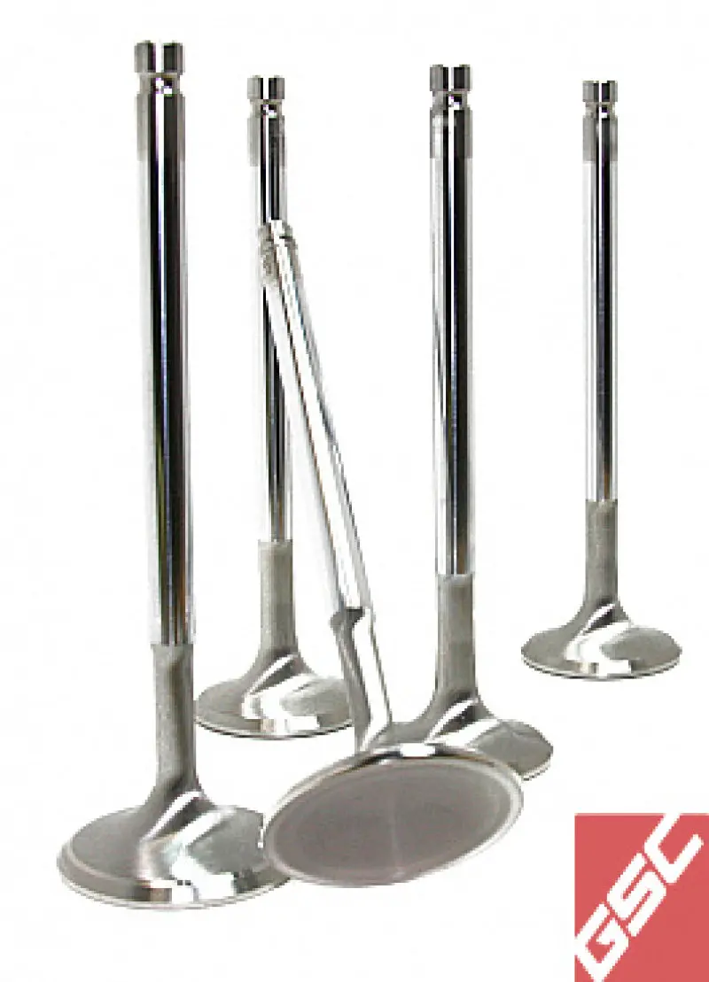 Gsc P-D Subaru Ej205/Ej207/Ej257 Chrome Polished Super Alloy Exhaust Valve - 32Mm Head - Set Of 50 1
