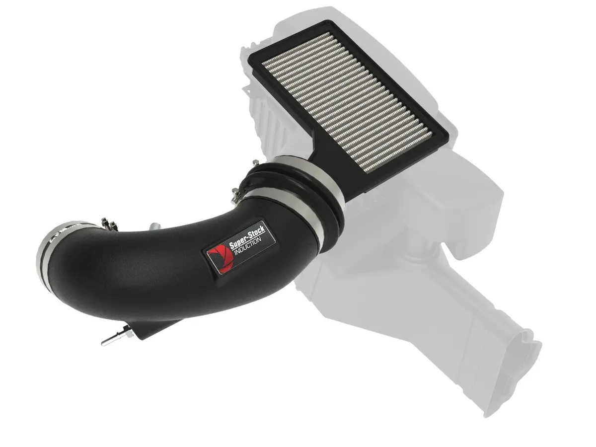 Afe Super Stock Induction System W/Pro Dry S Filter (2018-2021 Mustang Gt) 1
