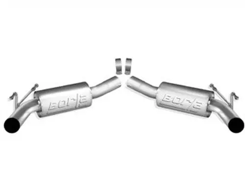 Borla 2.5" Atak Axle Back Exhaust (10-13 Camaro Ss W/Ground Fx) 11794 1