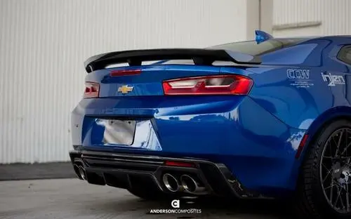 Anderson Composites Carbon Fiber Rear Spoiler Zl1 Style (2016+ Camaro) Ac-Rs16chcam-Sa 1
