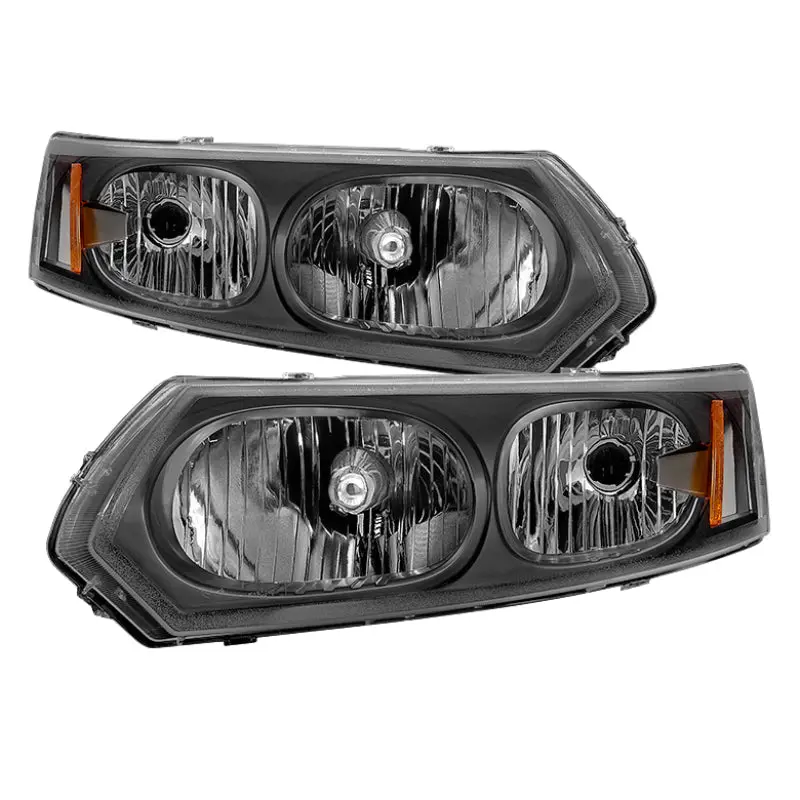 Xtune Saturn Ion Sedan Only 03-07 Oem Style Headlights - Black Hd-Jh-Saion-4D-Bk 1