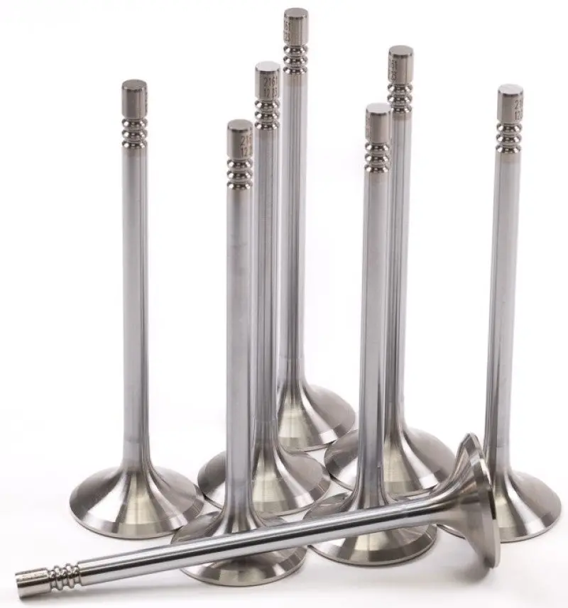 Gsc P-D Ford Mustang 5.0L Coyote Gen 3 32Mm Head (Std) Chrome Polished Exhaust Valve - Set Of 8 1