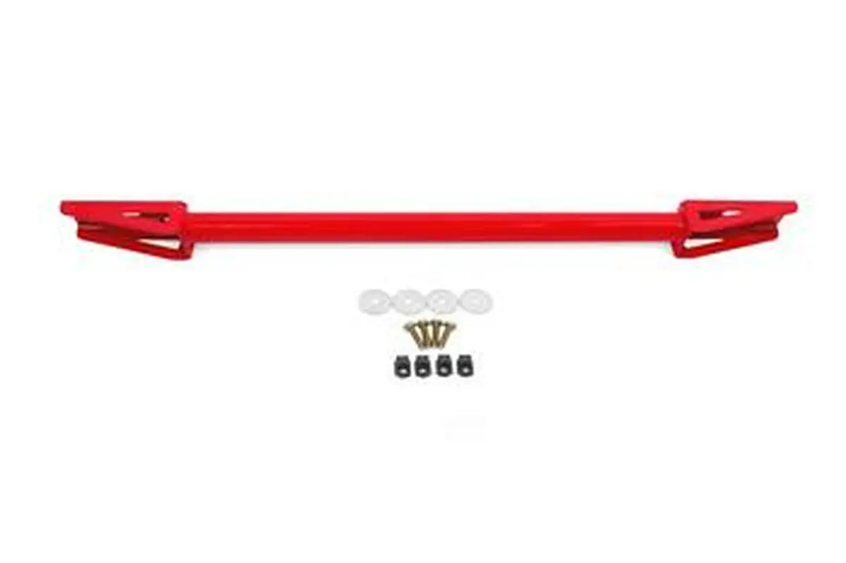 Bmr Suspension Chassis Brace Front Of K-Member Red (2015-2021 Mustang) 1