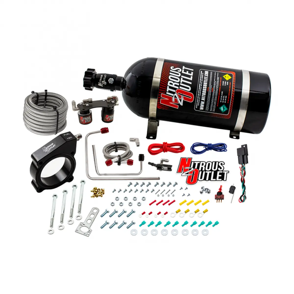 Nitrous Outlet Plate System (2015+ Mustang Ecoboost) 1