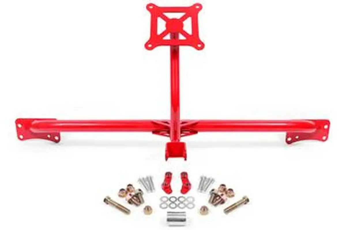 Bmr Parachute Mount Bolt On Red (2015-2021 Mustang) 1