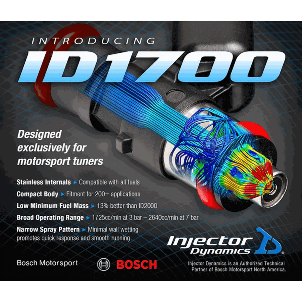 Injector Dynamics Id1700x Fuel Injectors (11-20 Mustang/Shelby Gt350) 2