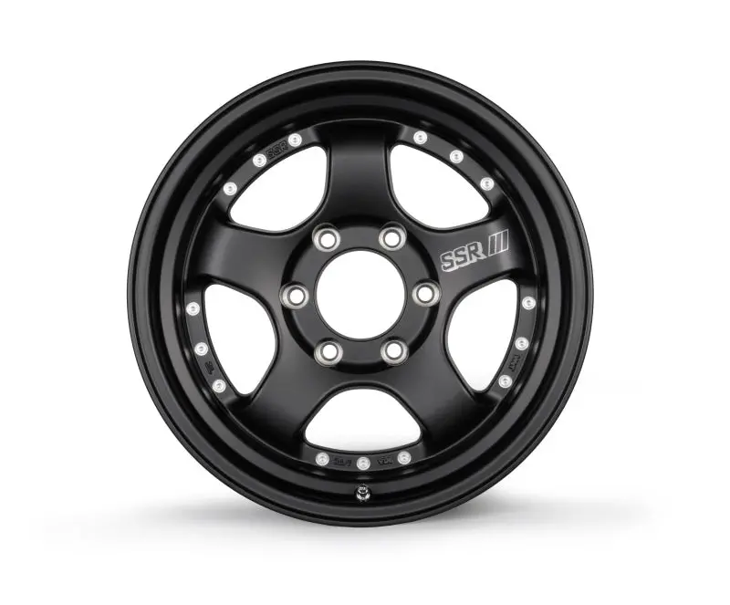 Ssr Sp1 Trail 17X8.5 +00 6/139.7 Flat Black Wheel 1