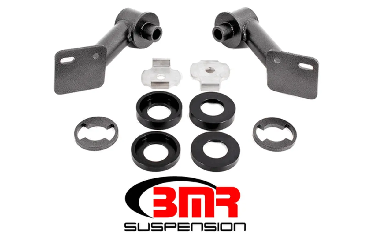Bmr Cradle Bushing Lockout Kit Black (2015-2021 Mustang) 1