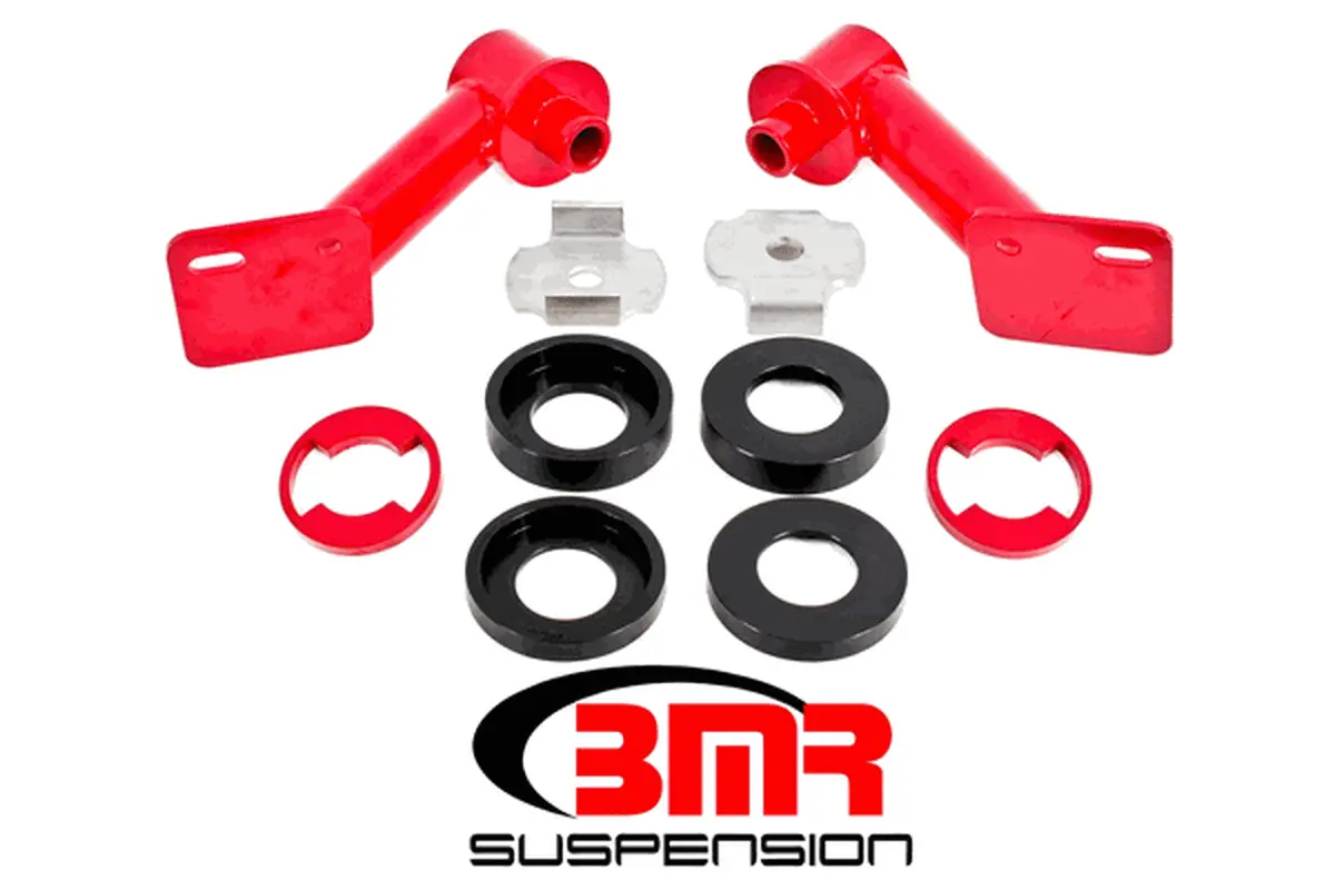 Bmr Cradle Bushing Lockout Kit Red (2015-2021 Mustang) 1