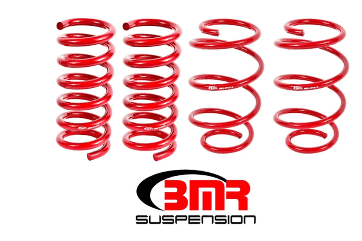 Bmr Lowering Springs Performance 1.25" Front 0.25" Rear (2015-2021 Mustang Gt) 1