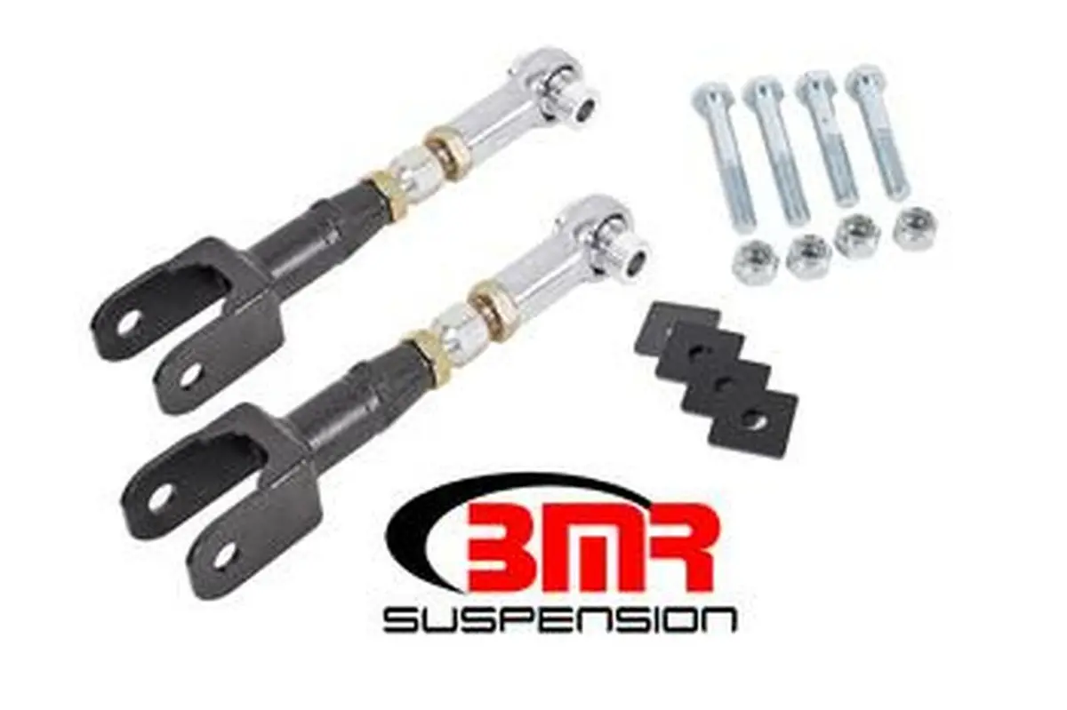 Bmr Rear Toe Rods Adjustable Black (2015-2021 Mustang) 1