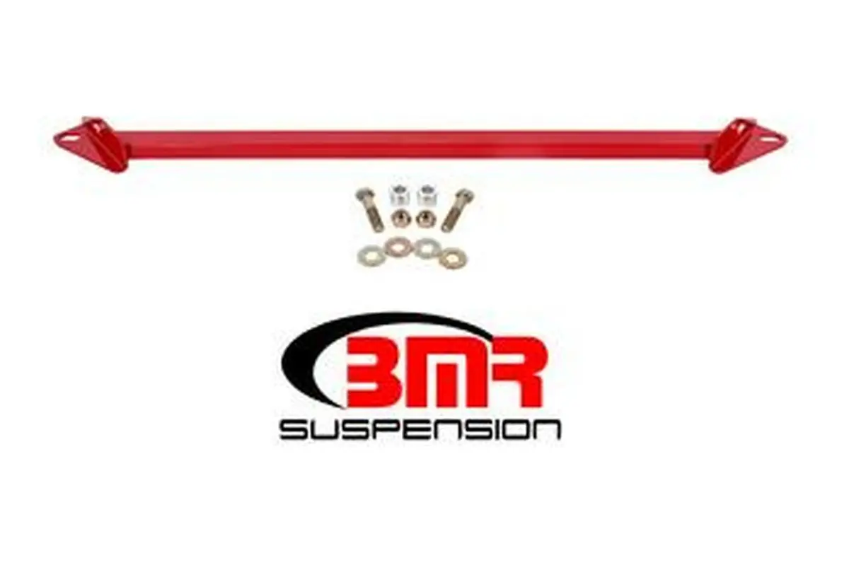 Bmr Front Subframe Chassis Brace Red (2015-2021 Mustang) 1