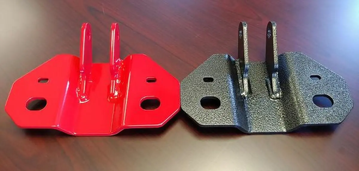 Bmr Rear Upper Shock Mounts Red (2015-2021 Mustang) 1