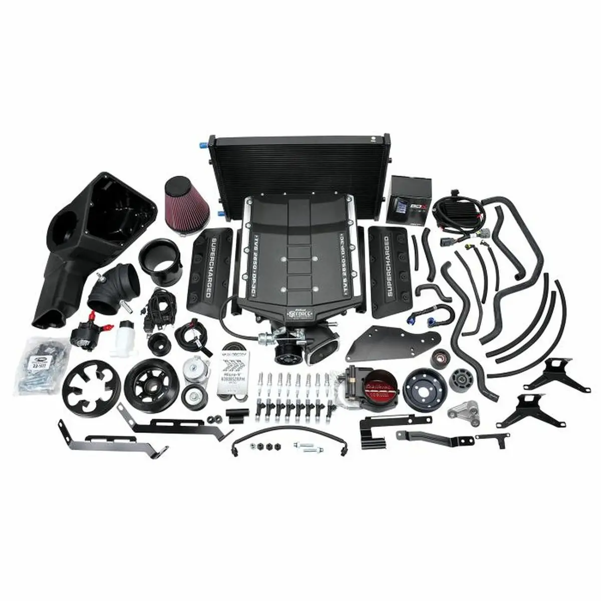 Edelbrock E-Force Stage Ii Supercharger Kit With Tune (18-20 Mustang Gt) 1