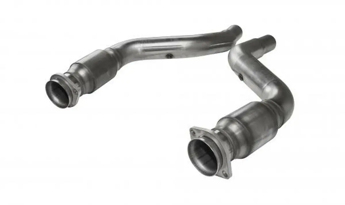 Kooks 3" Green Catted Connection Pipes (2006+ Charger & Challenger Srt8/Hellcat) 31013300 1