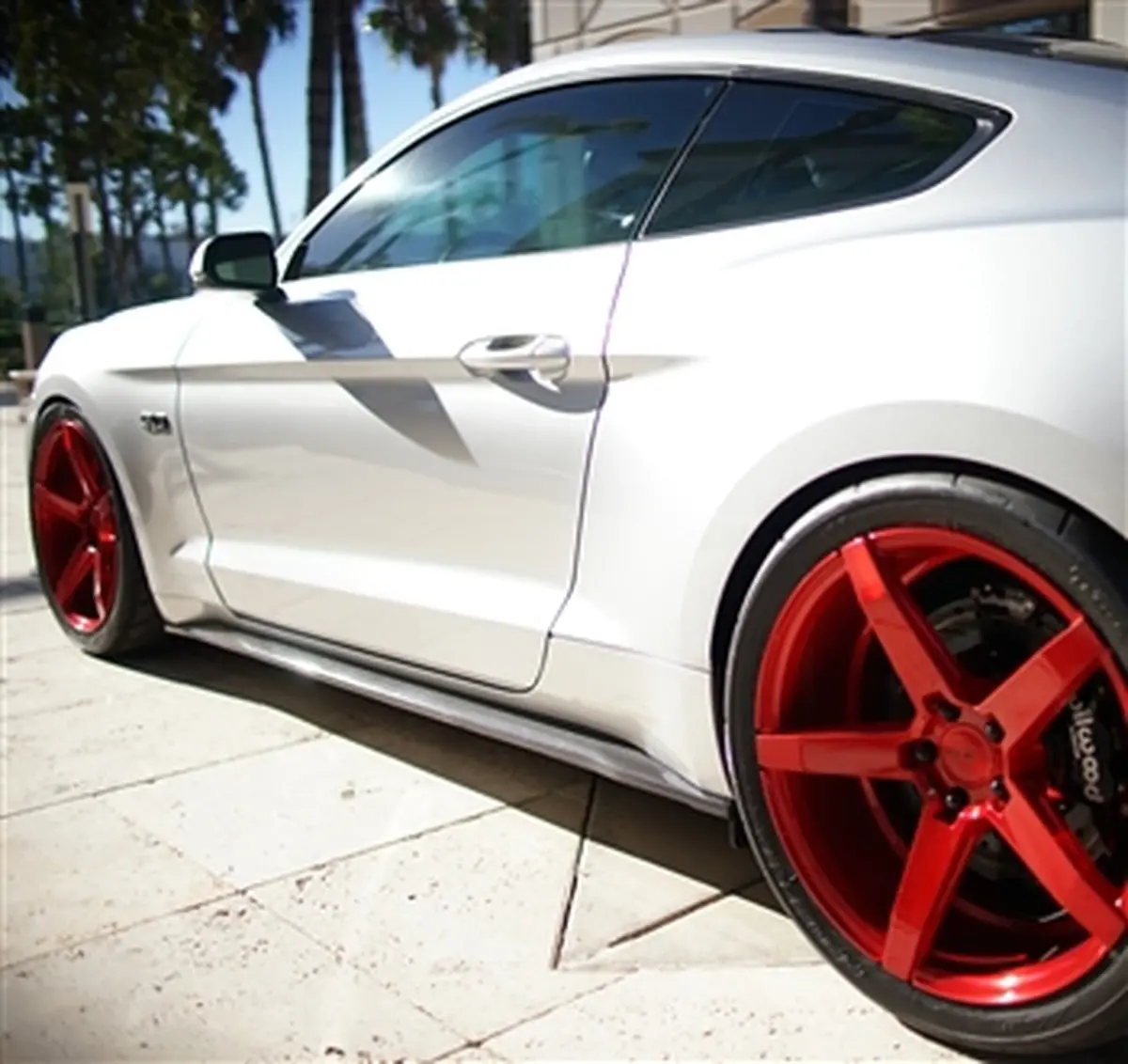 Rocker Panels Carbon Fiber (2015+ Mustang) 1