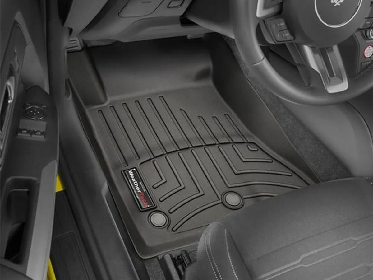 Weathertech Front Floorliners Pair Cocoa (15+ Ford Mustang) 1